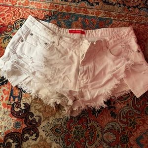 White denim signature jeans